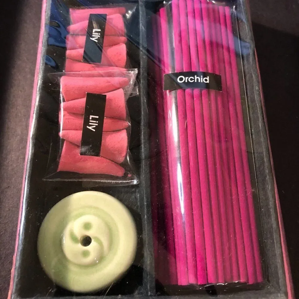 Incense & Holder Gift Sets - Jasmine & Peppermint‎
